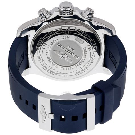 breitling super avenger ii mariner blue dial with numbers|Breitling Super Avenger II .